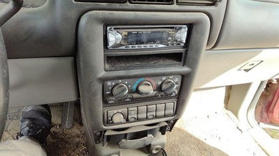 2001-2004 Chevy Venture Trim Bezel Around Radio Surround Dash Panel Oem Gray 14D