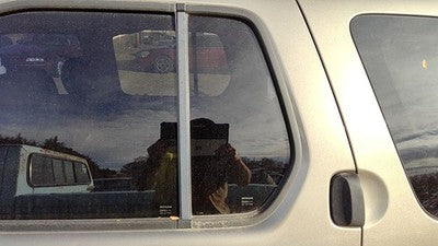 2000-2004 Nissan Xterra Driver Left Rear Vent Window Back Door Glass With Frame