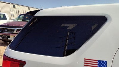 11-19 Police Interceptor Passenger Right Rear Quarter Glass Back Side Window