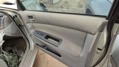05-06 Toyota Camry Passenger Right Front Door Trim Panel With Switches 95 Stone