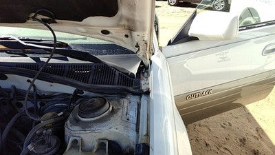 2000-04 Legacy Outback Driver Left Hood Hinge Assembly Oem White 8Y3 57260Ae01a