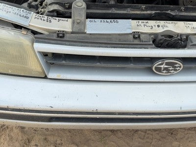 1990-1991 Subaru Legacy Front Grille Assembly Oem Silver 91065Aa000St