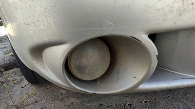 2005-2009 Dodge Caravan Passenger Right Fog Light Lamp Oem 04805857aa