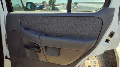 05 Ford Explorer Passenger Right Rear Door Trim Panel With Switches Rt Graphite