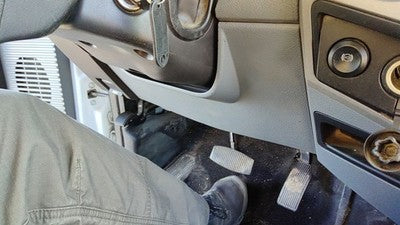 14-16 F250 Lower Dash Under Column Knee Bolster Trim Panel 3S 6.7L Powerstroke
