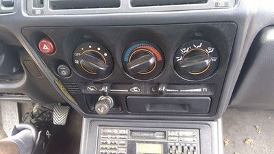 89-93 Galant Vr-4 Trim Bezel Around Heater Controls With Ash Tray Black