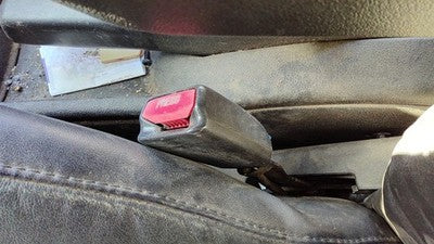 2005-2010 Cobalt Coupe Driver Left Front Seat Belt Buckle Receiver Oem 192 Ebony