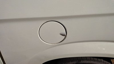 2001-2007 Dodge Caravan Fuel Tank Door With Hinge Gas Lid Oem Filler White Pw1