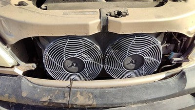 1998-2005 Mercedes Ml350 Electric Cooling Fan Assembly Oem With Motors 3.7L
