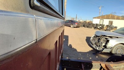 1983 Chevy K30 Moulding Below Back Glass Oem Trim Strip Panel