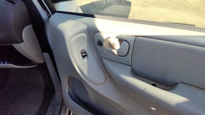 04-07 Dodge Caravan Passenger Right Front Door Trim Panel With Switches Khaki J1