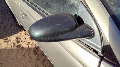 1996-2002 Saturn Sl1 Passenger Right Manual Side Mirror Door Mounted Oem Silver