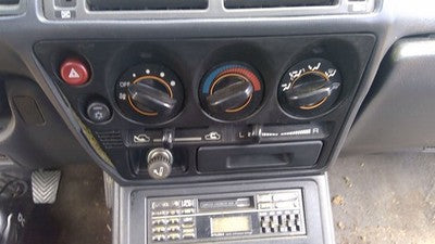 89-93 Galant Vr-4 Trim Bezel Around Heater Controls With Ash Tray Black