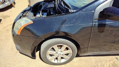 2007-2012 Nissan Sentra Driver Left Front Fender Oem 2.0L Black Kh3 63113Et030