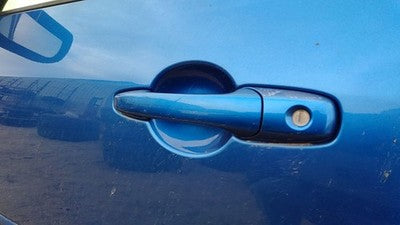 2004-2009 Mazda 3 Driver Left Front Outside Door Handle Oem 27B Winning Blue