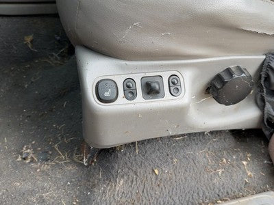 97-02 Expedition Driver Left Side Power Seat Switch With Trim Panel Oem Gray 12