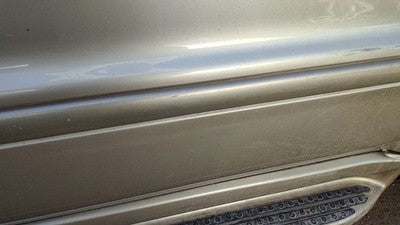 98-05 Mercedes Ml350 Passenger Right Front Moulding From Door Trim Strip Gold