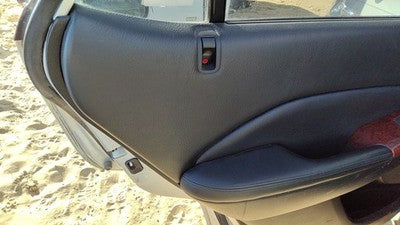2004-2006 Acura Mdx Driver Left Rear Door Trim Panel With Switches Back Black