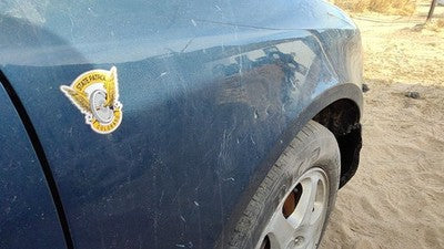 2006-2010 Hyundai Sonata Passenger Right Front Fender Oem Blue 663200A000