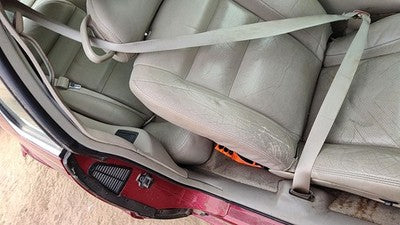 98-02 Eldorado Passenger Right Front Seat Belt Retractor Shoulder Shale 155