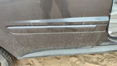 05-09 Equinox Passenger Right Rear Moulding From Door Back Trim Granite Gray 44U