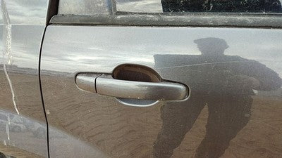 05-09 Equinox Passenger Right Rear Outside Door Handle Back Granite Gray 44U