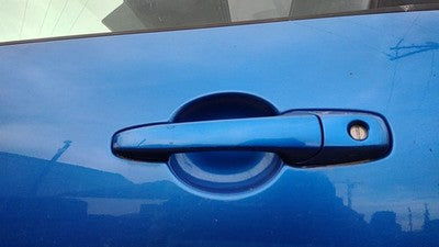 2004-2009 Mazda 3 Driver Left Front Outside Door Handle Oem 27B Winning Blue