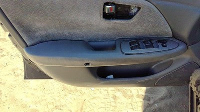97-99 Toyota Camry Driver Left Front Door Trim Panel With Master Switch Gray 10