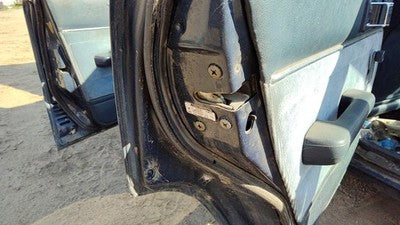 1986 Toyota Camry Driver Left Rear Door Latch With Rods/Cables Oem Back