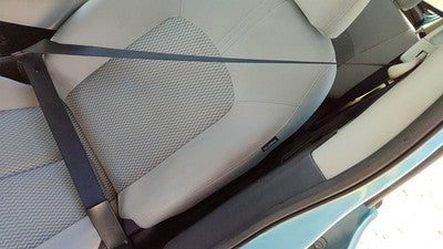 14-15 Versa Note Driver Left Front Seat Belt Retractor Shoulder Charcoal G
