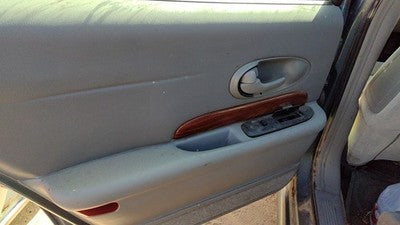 00-02 Lesabre Buick Lesabre Driver Left Rear Door Trim Panel With Switches Back