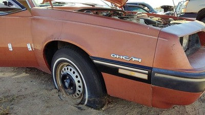 1985-1988 Pontiac Sunbird Passenger Right Front Fender Oem Brown 22536459