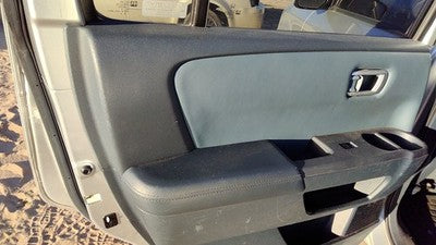 09-11 Pilot Driver Left Rear Door Trim Panel With Switches Back Gray/Blue Gr