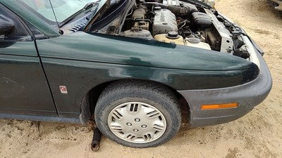 1996-1998 Saturn Sl1 Passenger Right Front Fender Oem Green 21111174