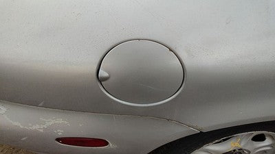 1997 Ford Taurus Fuel Tank Door With Hinge Gas Lid Oem Filler Silver Ts