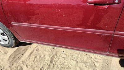 02-06 Camry Driver Left Front Moulding From Door Oem Trim Strip Salsa Red 3Q3