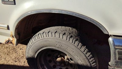 1995 Ford F150 Passenger Right Front Wheel Flare Moulding Oem Fender