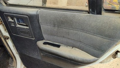 1993 S10 Blazer Passenger Right Rear Door Trim Panel With Switches Back Black