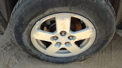 2007 2008 Chevy Equinox 17' Aluminum Wheel Oem Factory 5 Spoke Rim