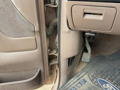 1997 Ford F250 Driver Left Lower Kick Trim Panel Oem Brown Rk