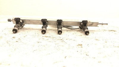2004 05 Vw Beetle Complete Fuel Rail With Injectors Set Loaded Oem 2.0L Bev