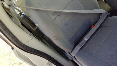 08-10 Grand Caravan Passenger Right Front Seat Belt Retractor Shoulder Gray Ds
