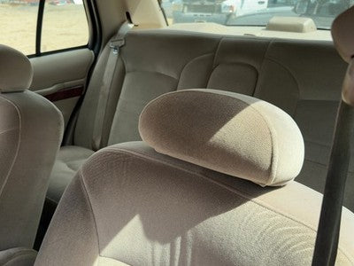 00-02 Grand Marquis Pair Of Front Headrests Oem Left Right Set Seat Tan Bh