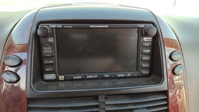 2004 Toyota Sienna Dash Display Screen Navigation Stereo Oem 8612008150