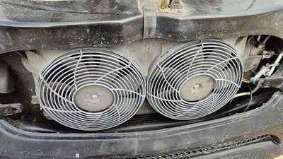 1998-2005 Mercedes Ml320 Electric Cooling Fan Assembly Oem With Motors 3.2L