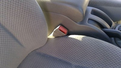 00-06 Stratus Passenger Right Front Seat Belt Buckle Female Receiver Tan L5