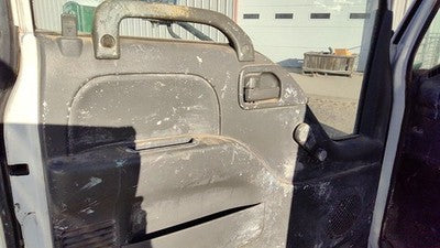 1996 Isuzu Npr Driver Left Front Door Trim Panel Gray