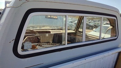 1981-1993 Dodge D350 Sliding Back Glass Rear Window Oem 55134519