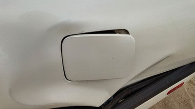 1993 Infinity G20 Fuel Tank Door With Hinge Gas Lid Oem Filler White