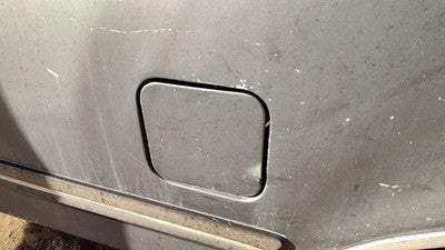 1989 F250 Pickup Fuel Tank Door With Hinge Gas Lid Oem Filler Gray